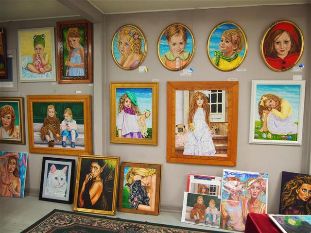 Terry Lynn Smith's Studio Wall Three