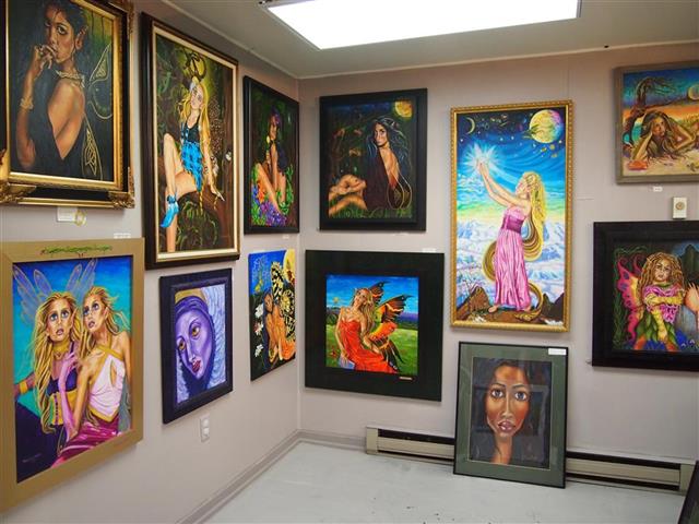 Terry Lynn Smith's Studio Wall Four