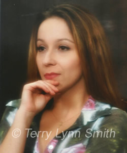 Photo Of Ilona Oil Painting by Terry Lynn Smith, Artist Richmond, VA