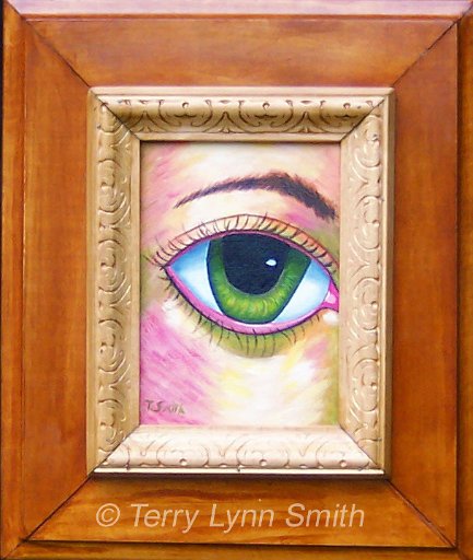 18x24EyeoftheSoulinHandmadeframe