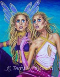 22x28TheEnchantedFaeriesCammieandCamise